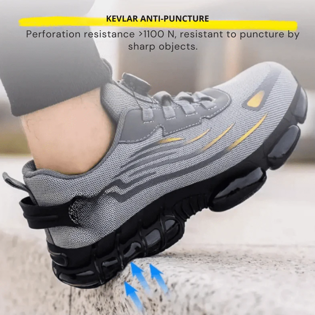 Indestructible Safety Sneakers – Titanium KVT™