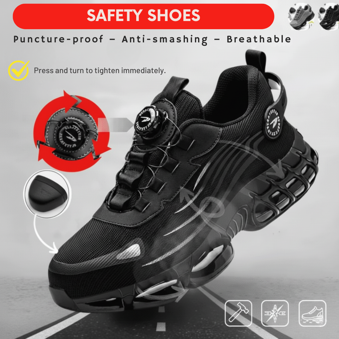 Indestructible Safety Sneakers – Titanium KVT™