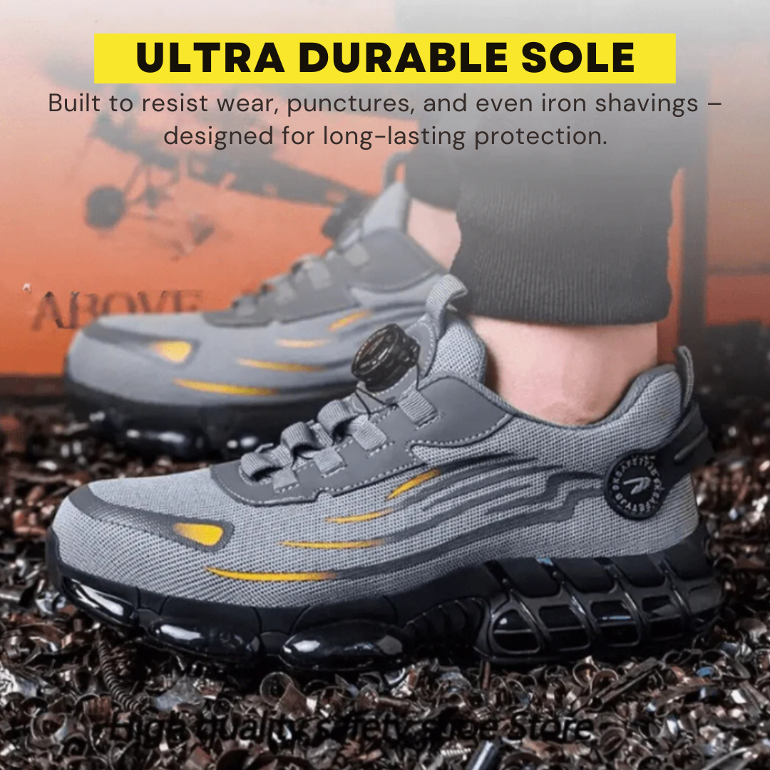 Indestructible Safety Sneakers – Titanium KVT™