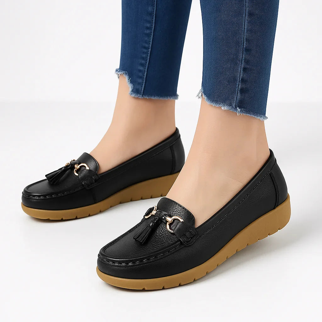 Orthopedic Leather Moccasin • Ponty