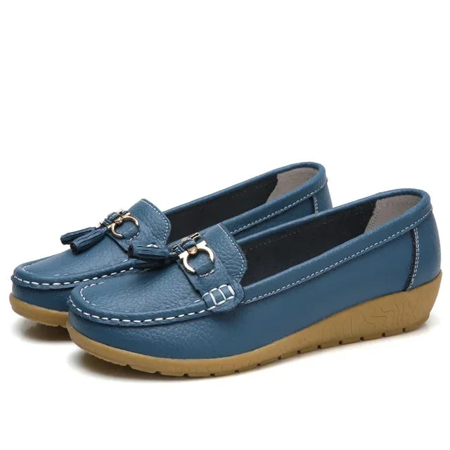 Orthopedic Leather Moccasin - Ponty