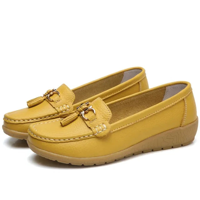 Orthopedic Leather Moccasin - Ponty