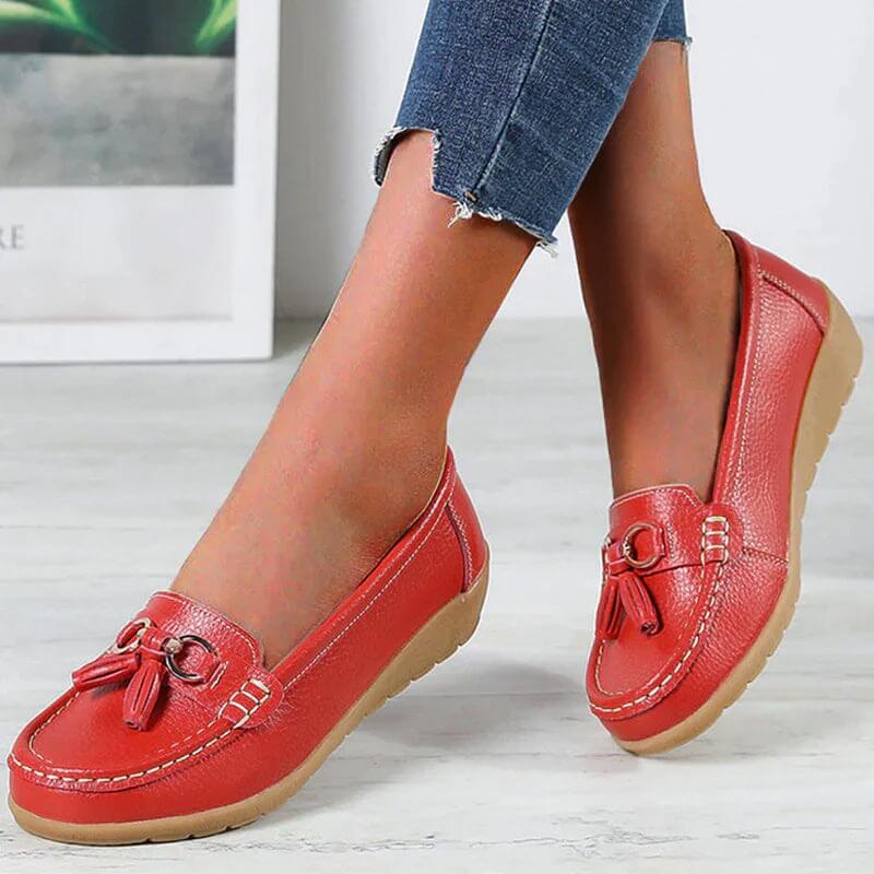 Orthopedic Leather Moccasin - Ponty