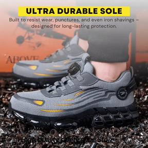Indestructible Safety Sneakers – Titanium KVT™