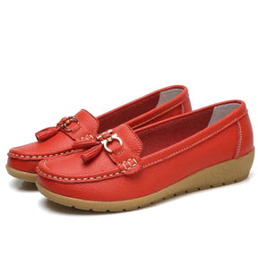 Orthopedic Leather Moccasin - Ponty