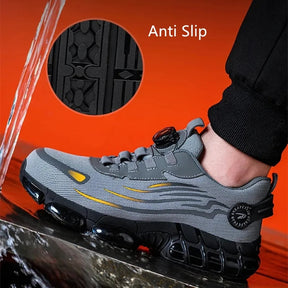 Indestructible Safety Sneakers – Titanium KVT™