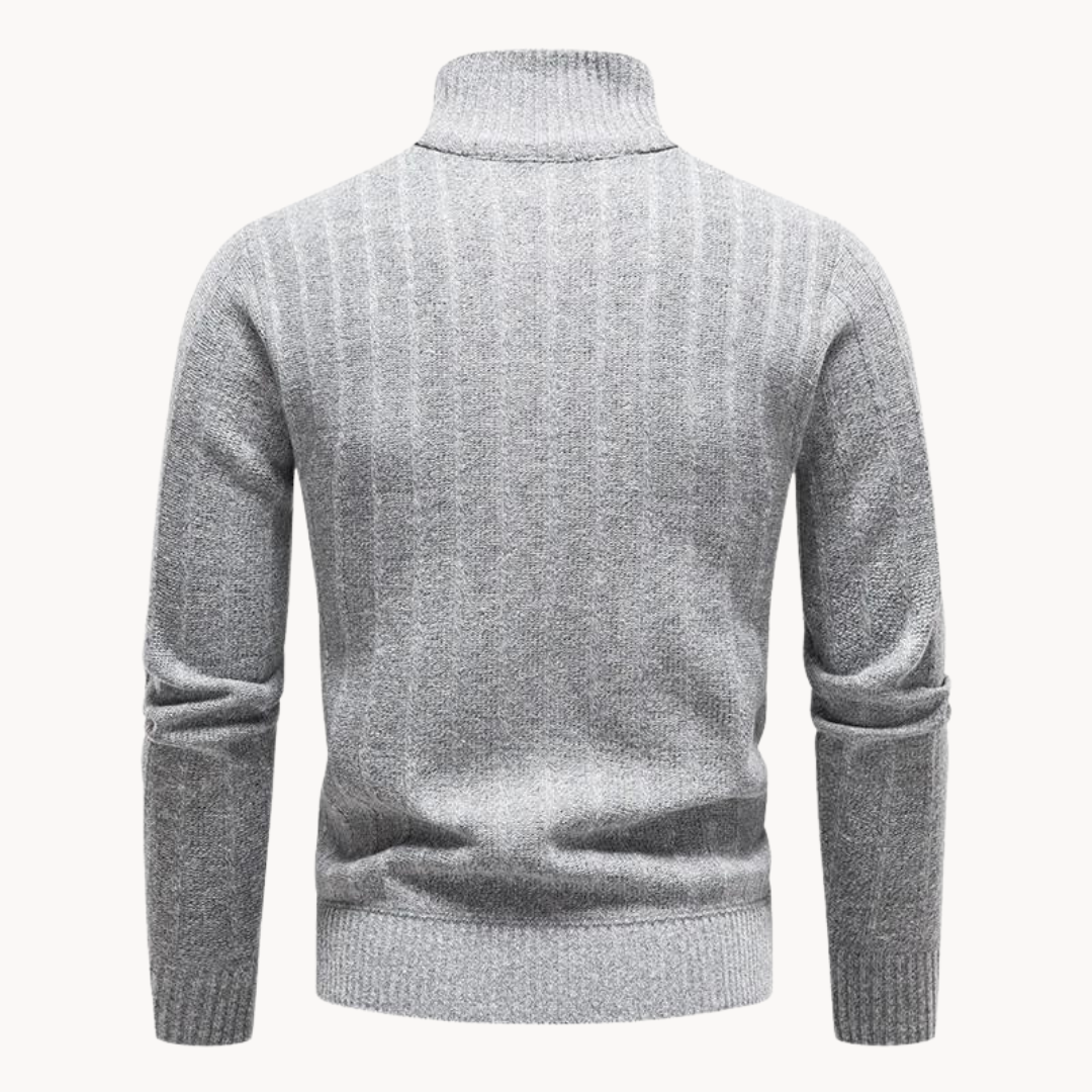 Freddie Quarter Zip Sweater | Ponty
