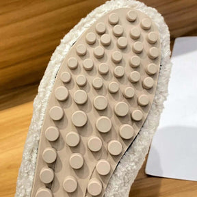 Arielle Plush Moccasins With Non-Slip Sole | Ponty